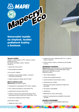 Mapecryl Eco Mapecryl Eco