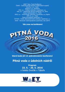 Konference Pitná voda 2016 - ENVI-PUR