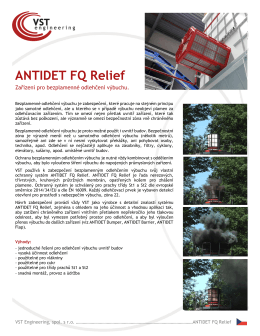ANTIDET FQ Relief - VST engineering