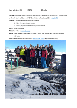Lyžování,snowboarding- Alpy