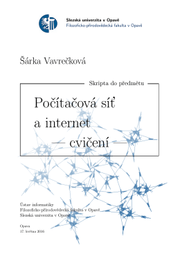 Počítačová síť a internet — cvičení