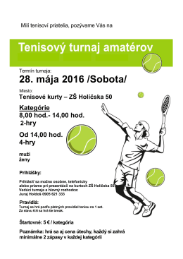 tenis Bratislava