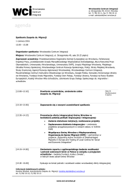 agenda_1.06.2016 - Migracje Wrocław
