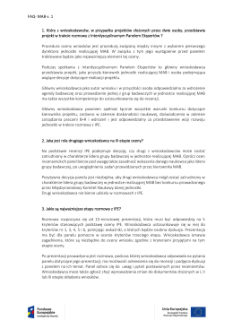 FAQ_III etap oceny - 359 kB - Fundacja na rzecz Nauki Polskiej