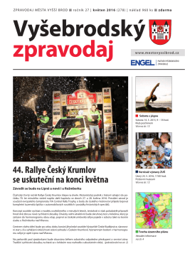 Zpravodaj 05/2016