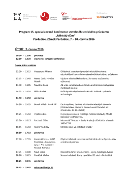 Program konference v PDF