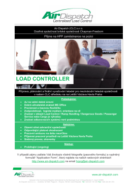 Air Dispatch - LOAD CONTROLLER