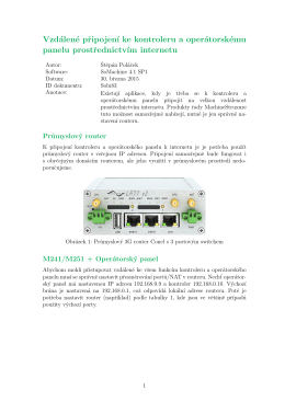 Vzdálené připojení k PLC pomocí LTE (PDF