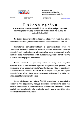 Konfederace zaměstnavatelských a podnikatelských svazů ČR