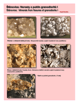 Mineralogické nálezy