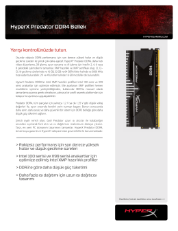 HyperX Predator DDR4 Bellek