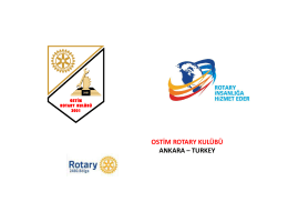 2016 - 2017 Komiteler - Ostim Rotary Kulübü