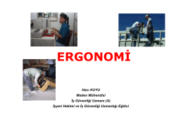 ergonomi - Personel Web Sistemi