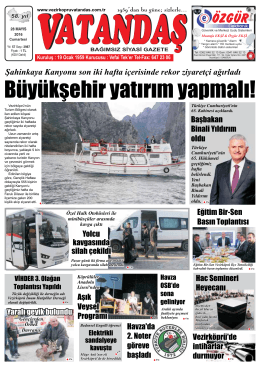 28 Mayıs - Vatandaş Gazetesi
