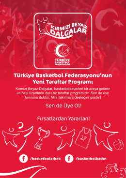 Fırsatlardan Yararlan! - Antalya Basketbol İl Tem.