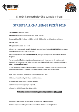 streetball challenge plzeň 2016 - Basketbal