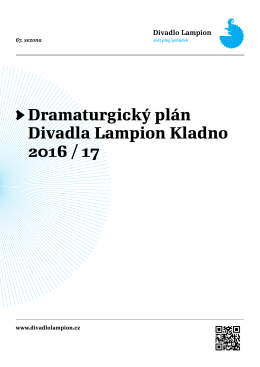 Dramaturgický plán Divadla Lampion Kladno