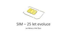 SIM - Smart Cards & Devices Forum 2016