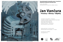Jan Vančura - galerie