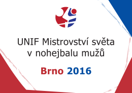 UNIF Mistrovství světa v nohejbalu mužů Brno 2016