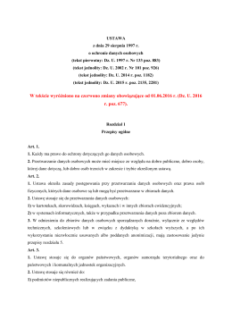 Ustawa do pobrania - pdf