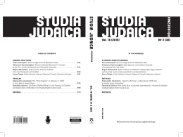 SJ 2015 nr 2 - Studia Judaica
