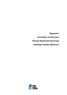 pliku PDF - Polski Związek Alpinizmu