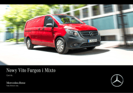 Nowy Vito Furgon i Mixto