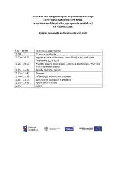 Agenda spotkania363.45 KB - RPO WŁ 2014-2020