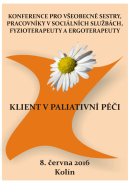 Konference pro všeobecné sestry, prac.v soc.službách