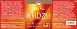 Kudzu  - Pharma Activ