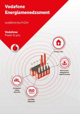 Vodafone Energiamenedzsment