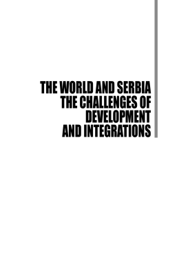 Svet i Srbija - izazovi razvoja i integracija.indd
