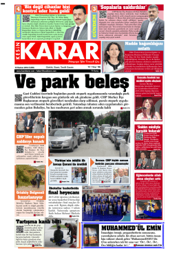 10 haziran 2016_Kesin Karar Gazetesi