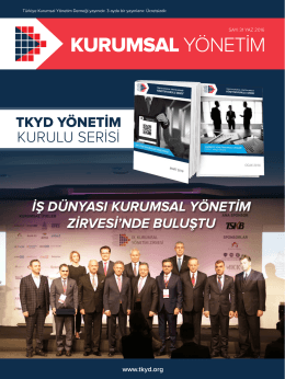 buradan - TKYD - Türkiye Kurumsal Yönetim Derneği