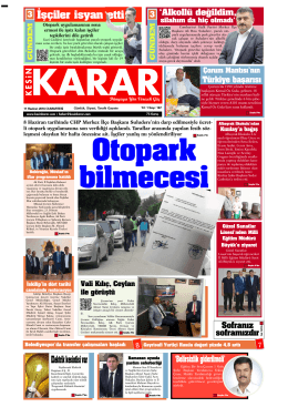 11 Haziran 2016 - Kesin Karar Gazetesi