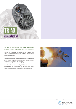 TR 40 Product Sheet