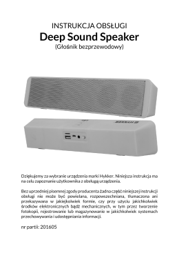 Deep Sound Speaker