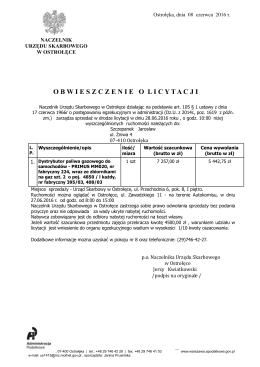 Obwieszczenie o licytacji (plik PDF 399 KB)