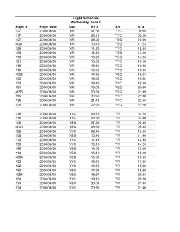 June 8_June 30 Flight Schedule.xlsx