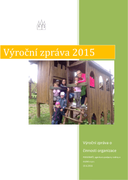 Výroční zpráva 2015