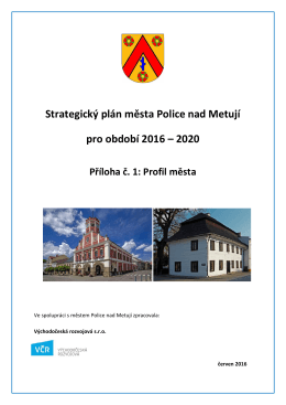 Strategický plán - Město Police nad Metují
