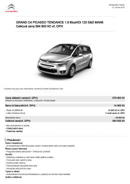 GRAND C4 PICASSO TENDANCE 1.6 BlueHDi 120