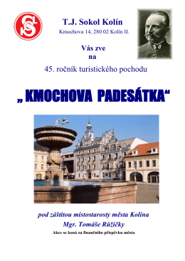 kmochova padesátka - Dalkovepochody.cz