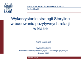 Wykorzystanie strategii Storyline w budowaniu pozytywnych relacji