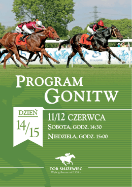 Program Gonitw na 11-12.06