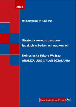 The Human Resources Strategy for Researchers University of Lower