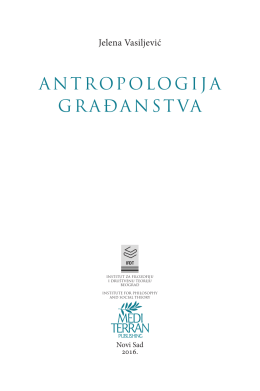 antropologija_gradjanstva - Institut za filozofiju i društvenu teoriju