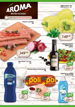 Akcijski Katalog Jun 2 - Aroma marketi | Miriše na Bolje!