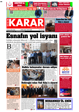 24 Haziran 2016 - Kesin Karar Gazetesi